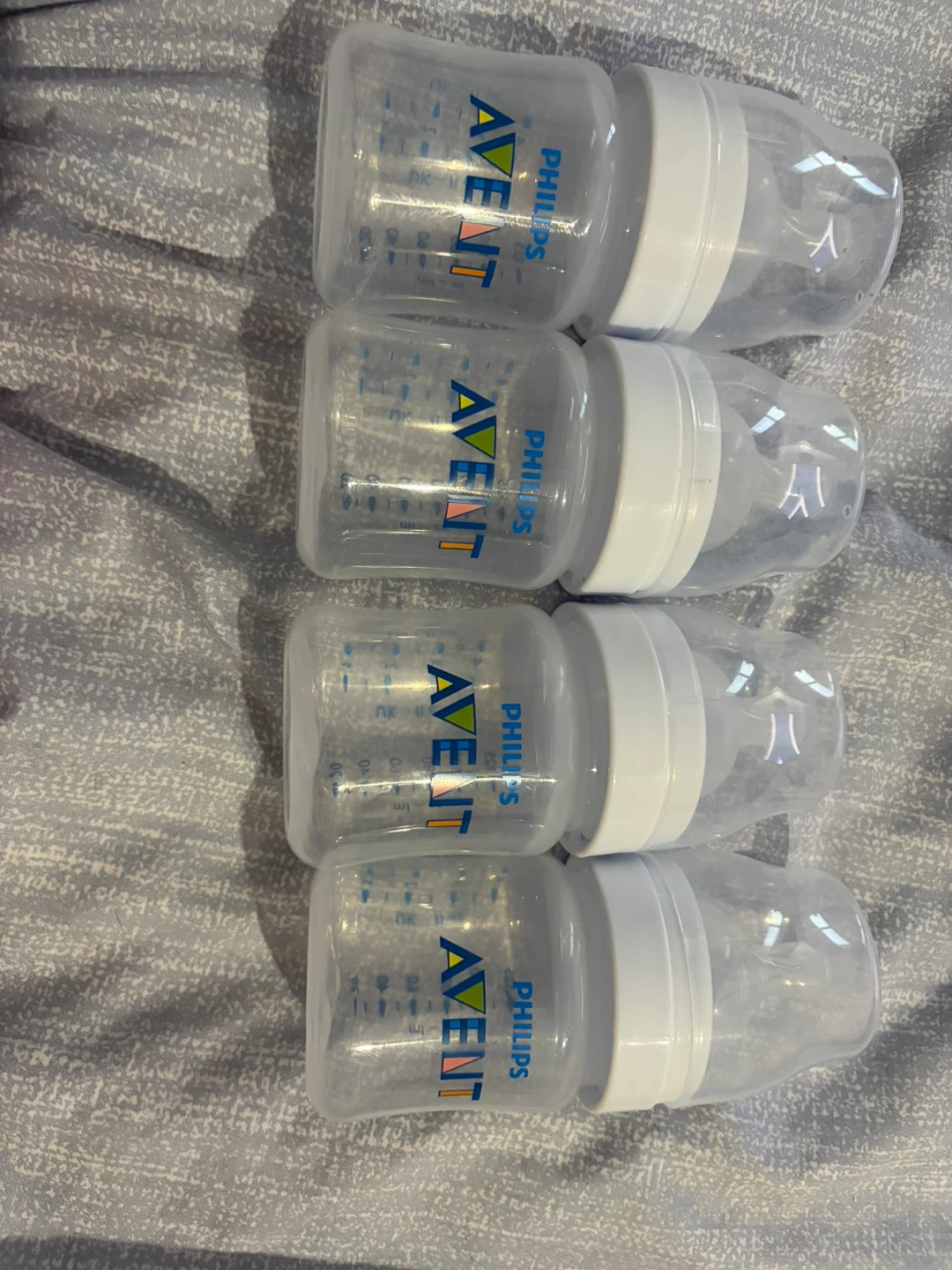 4 Philips Avent Baby Bottles
