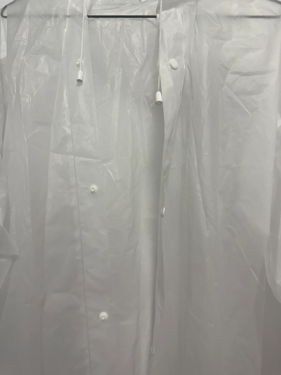 Clear Lightweight Waterproof Raincoat - photo 2