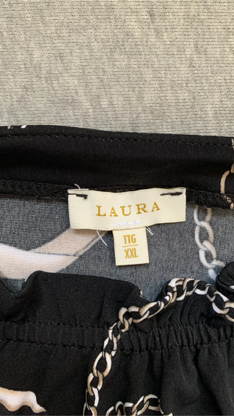 Laura Sleeveless Chain Print Top - Size XXL - photo 3