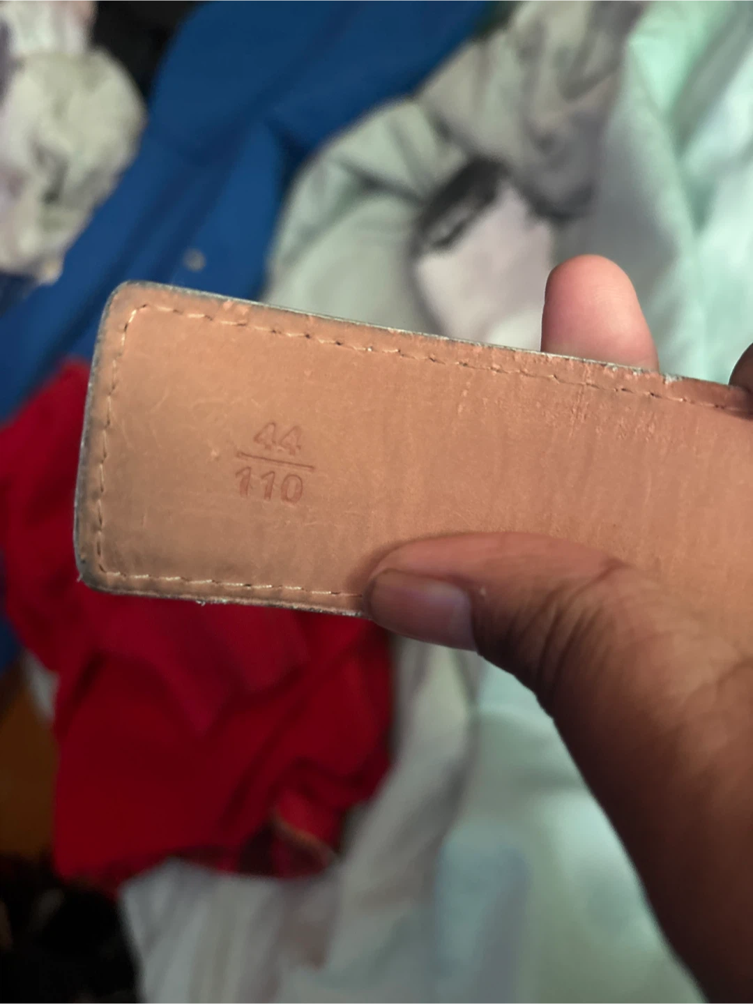 Louis Vuitton Damier Azur Belt - photo 2
