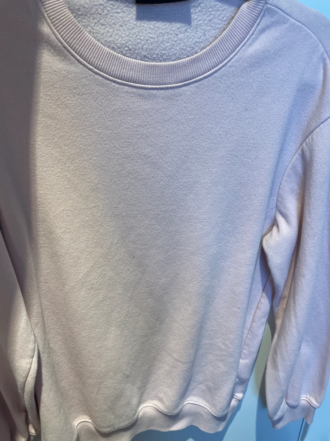 HM Light Pink Crewneck Sweatshirt - photo 2