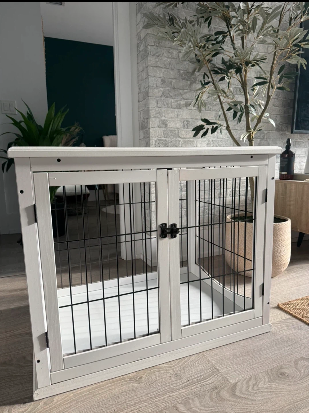 Trixie - White Furniture-Style Dog Crate - photo 2