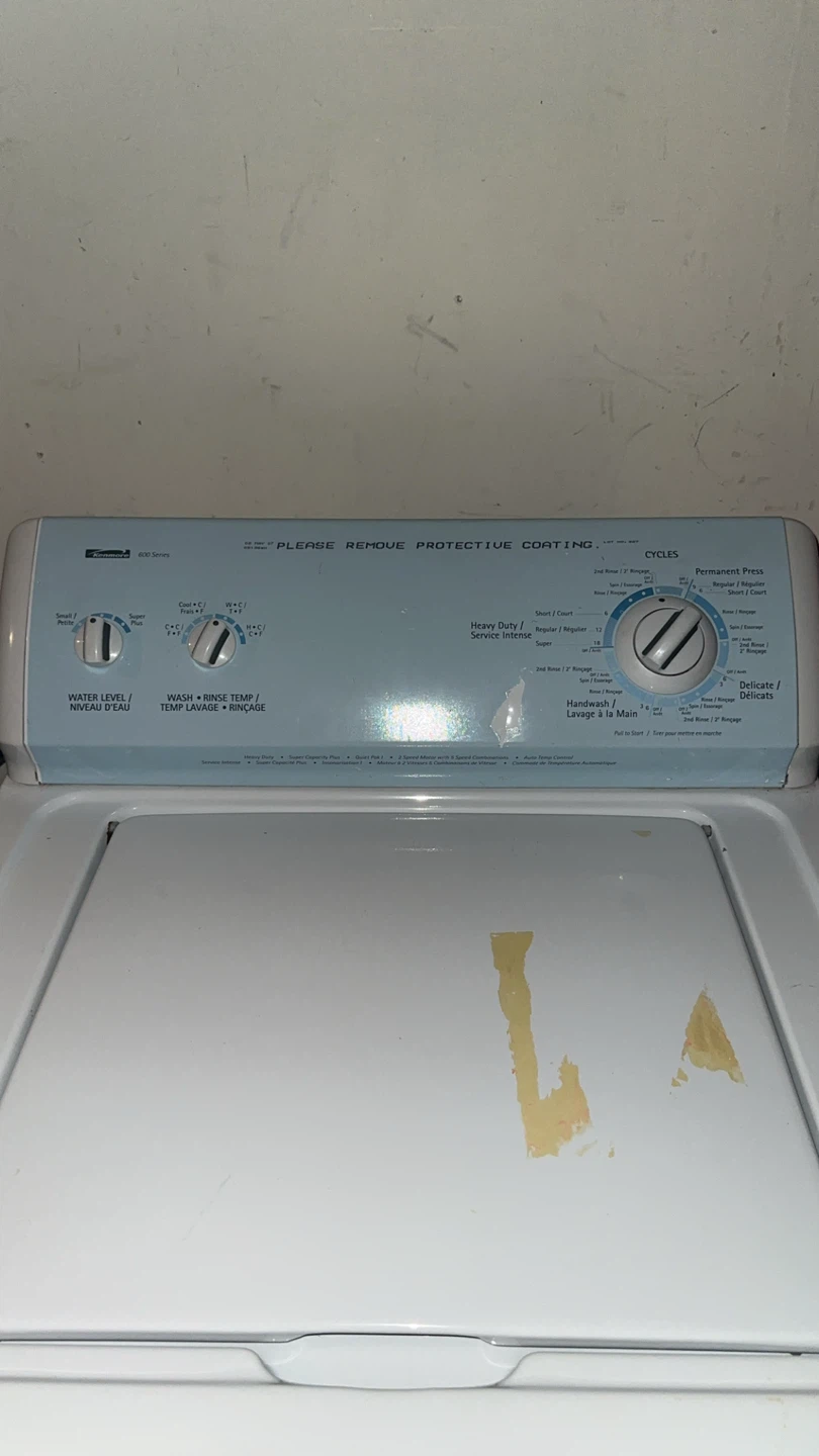 Kenmore 600 Series Top Load Washer - photo 2