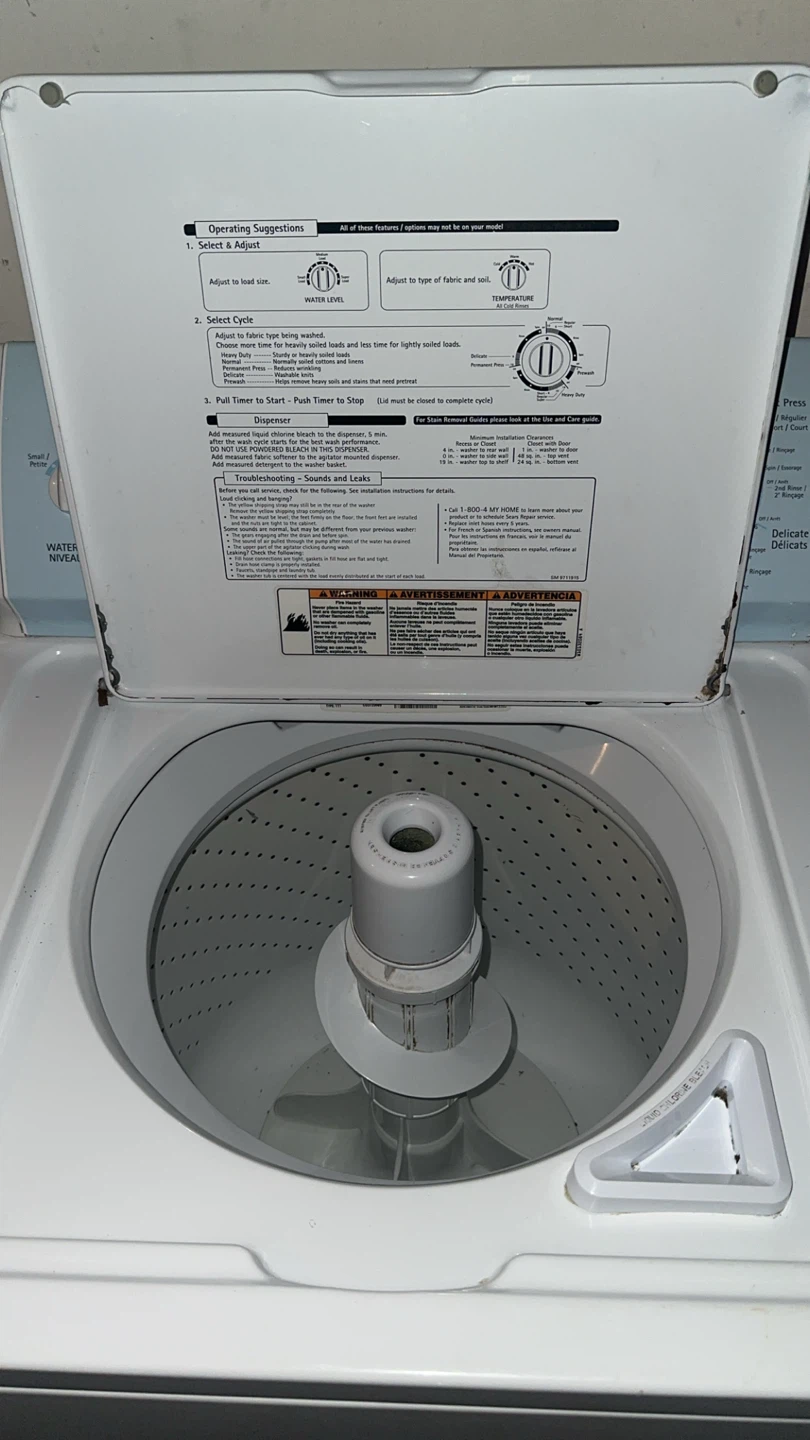 Kenmore 600 Series Top Load Washer - photo 4
