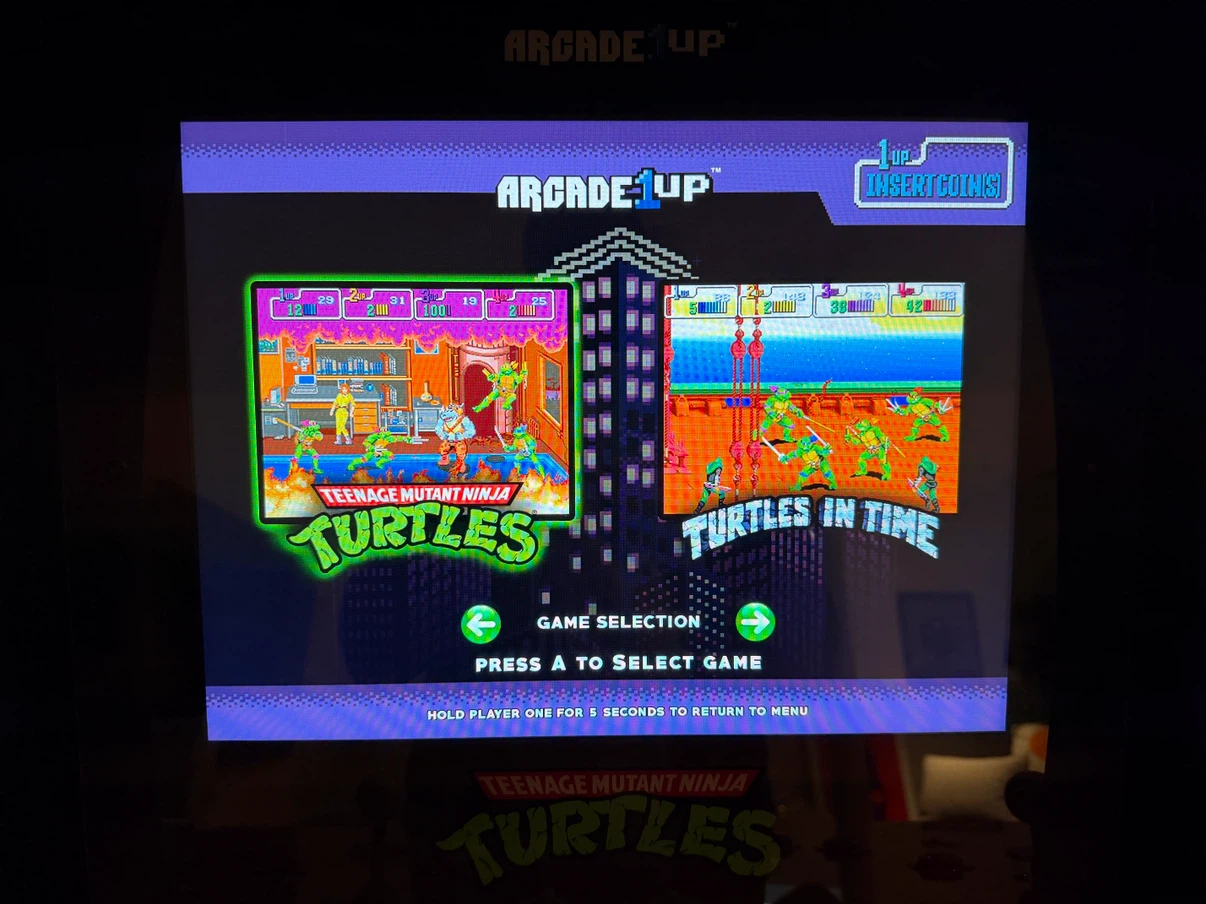 Arcade1Up Teenage Mutant Ninja Turtles Arcade Cabinet - photo 3