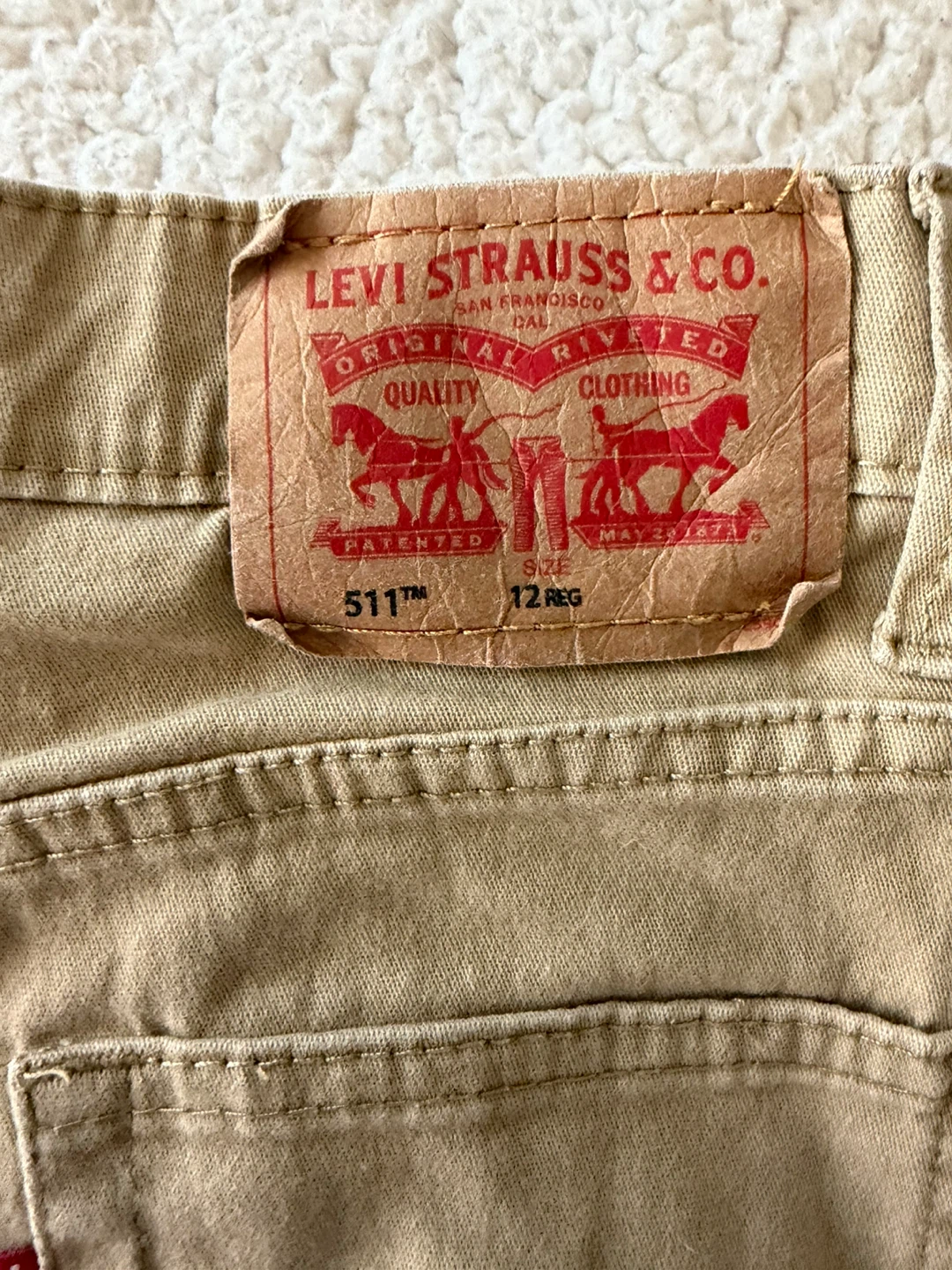Levi's 511 Slim Fit Pants Size 12 - photo 5