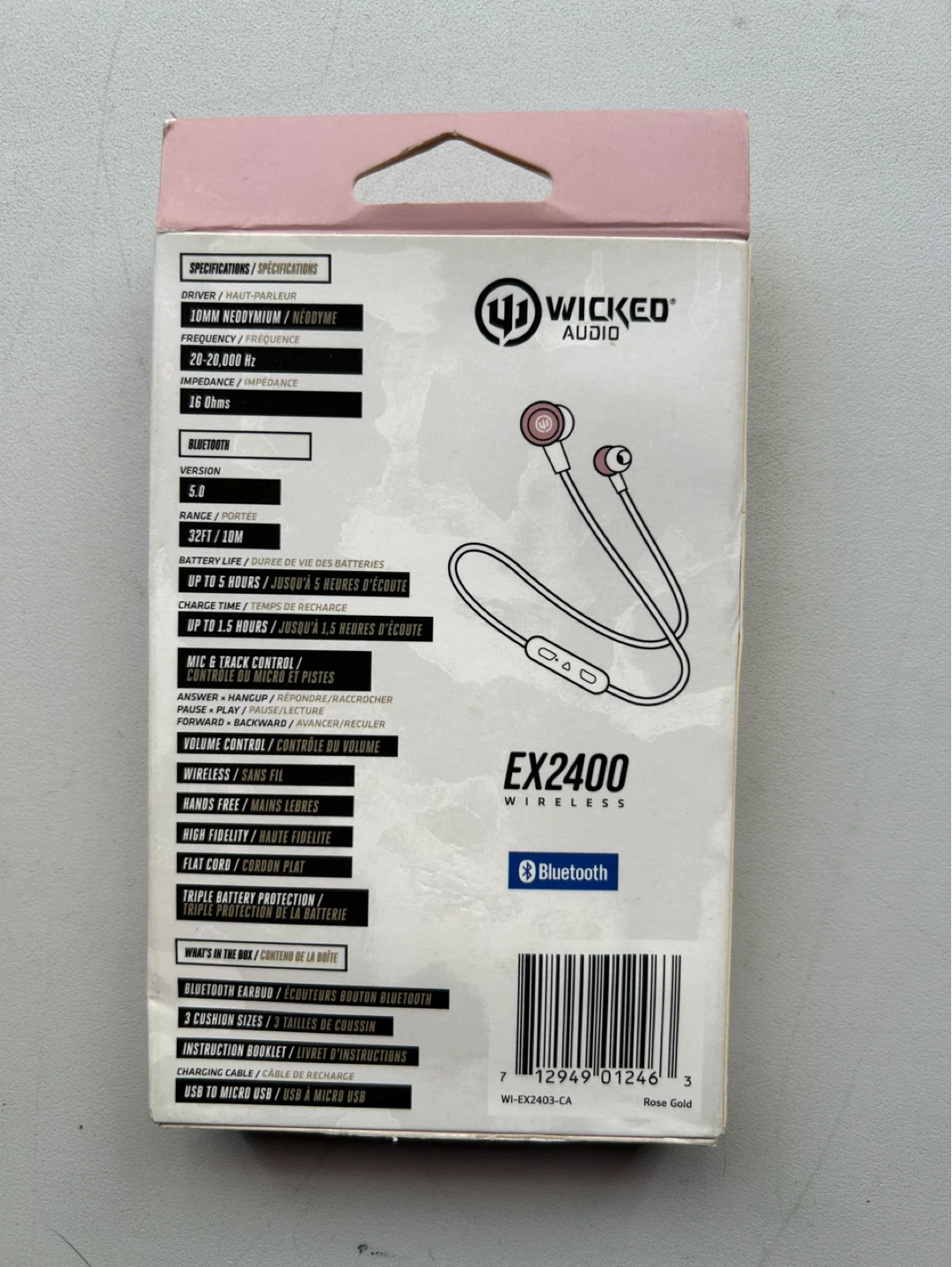 Wicked Audio EX2400 Wireless Bluetooth Earbuds - photo 2