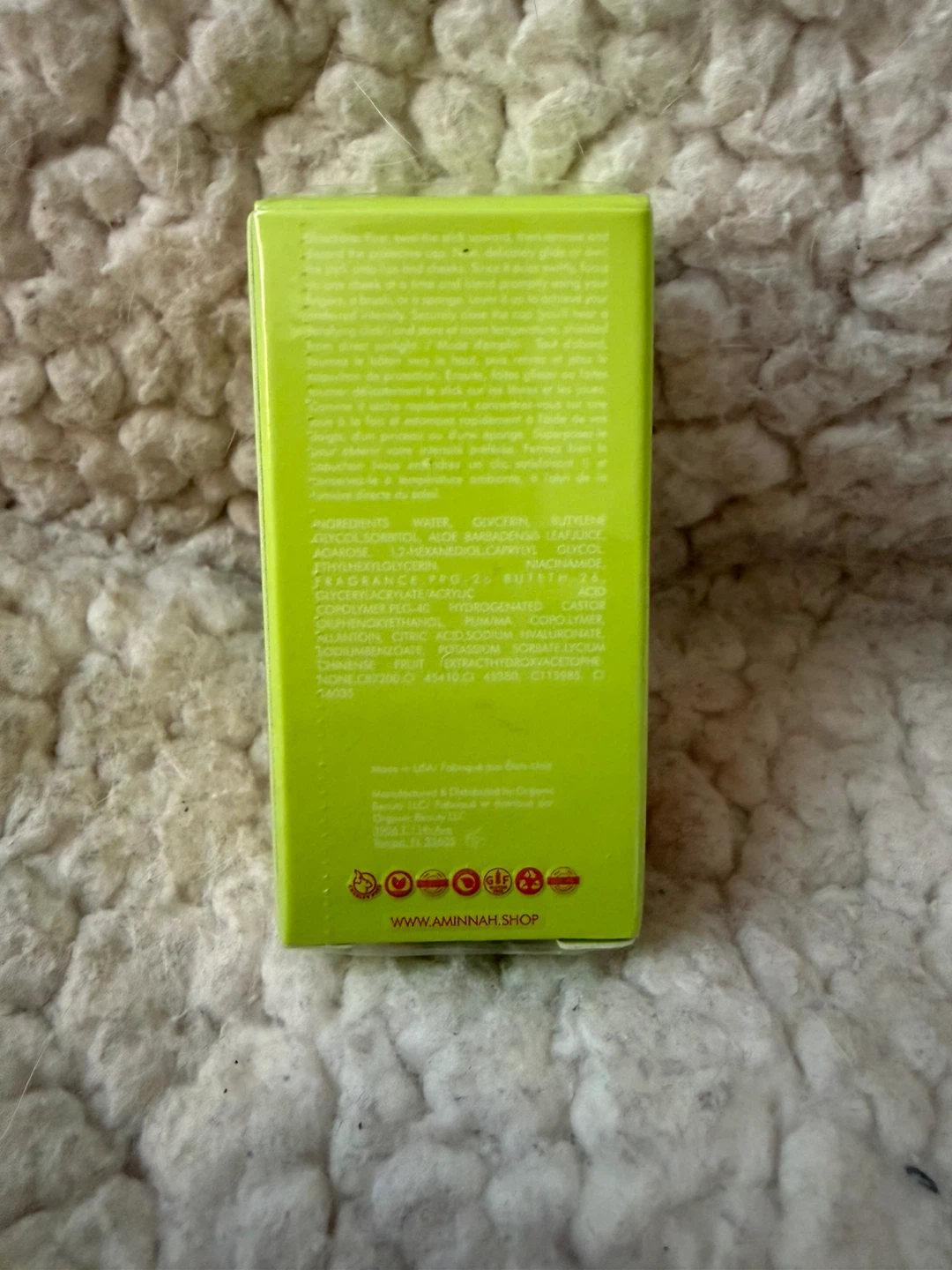 Aminnah Frut Loops Lollipop Lips & Cheeks Tint - Coral - photo 4