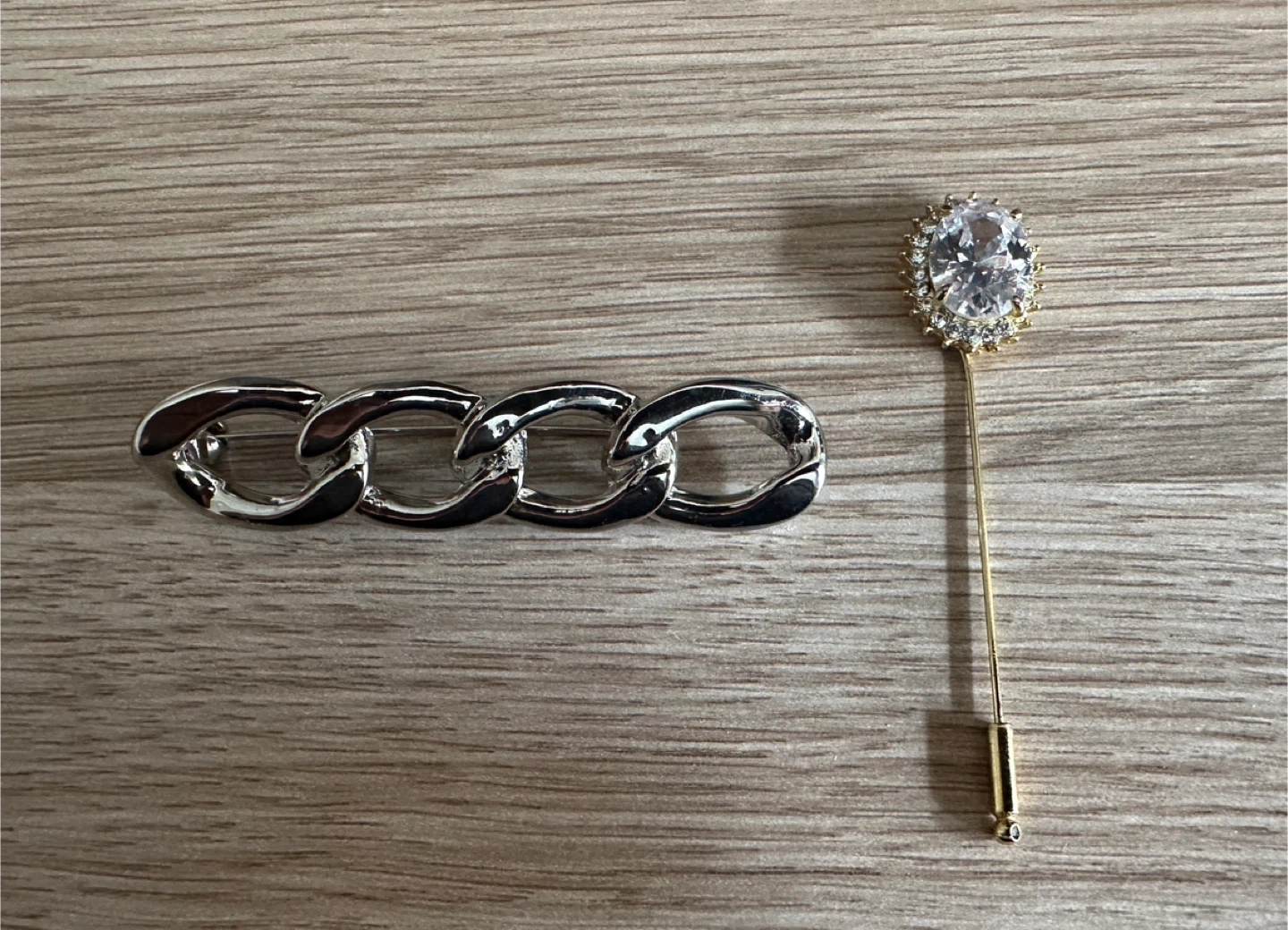 Set of Two Decorative Brooches