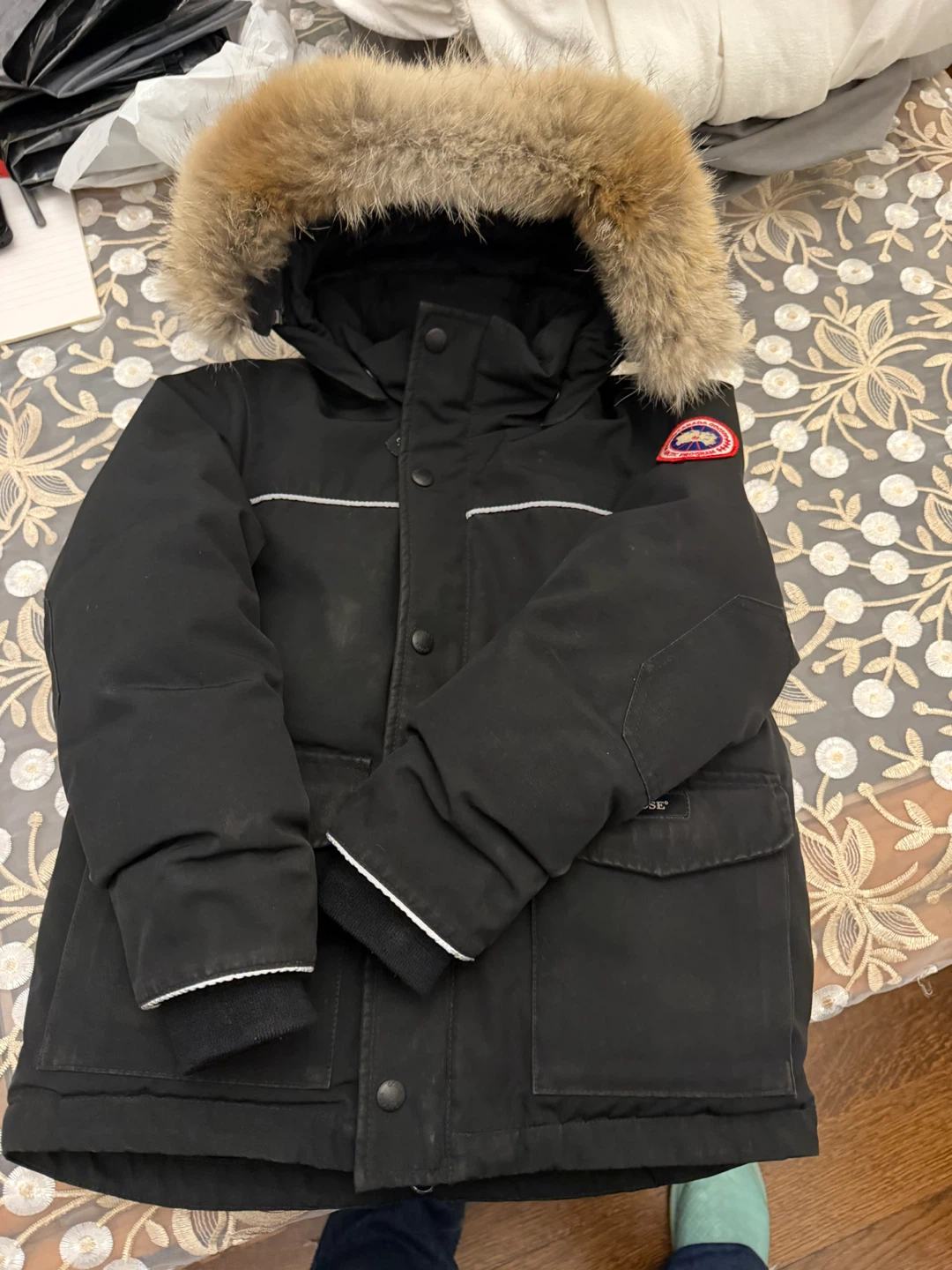 Canada Goose Kids Parka Black