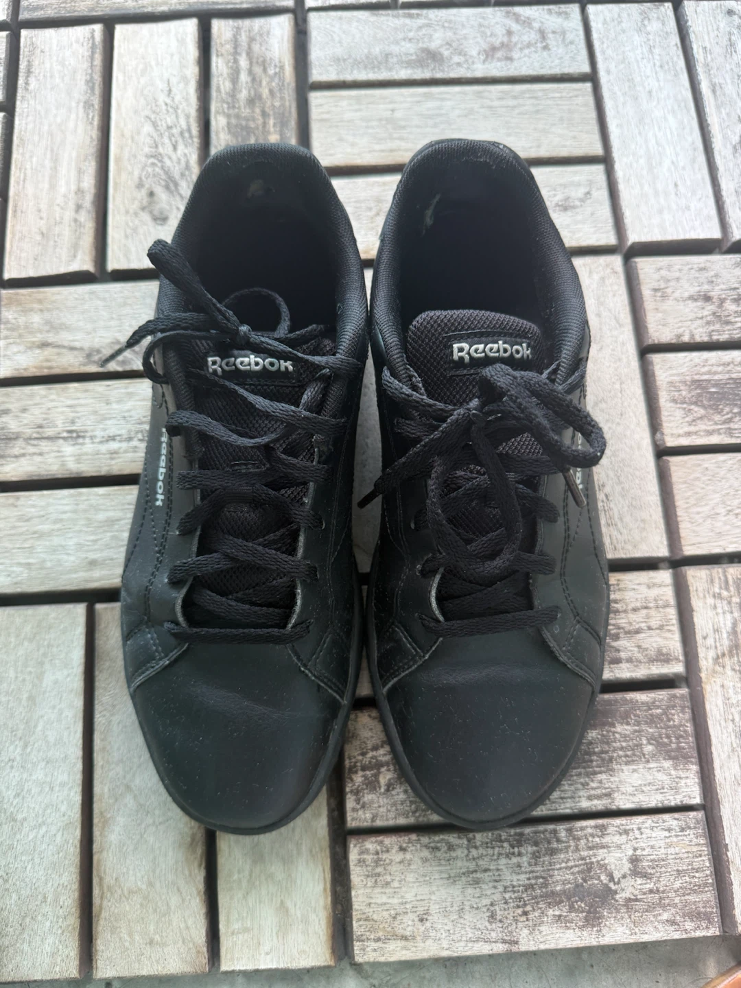 Reebok Black Sneakers Size 7