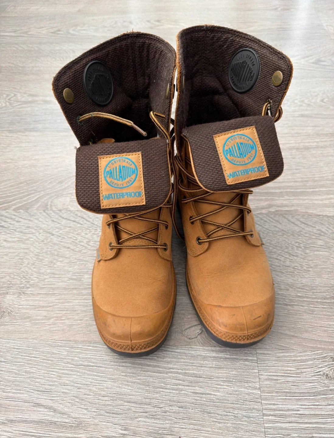 Palladium Waterproof Boots - Tan