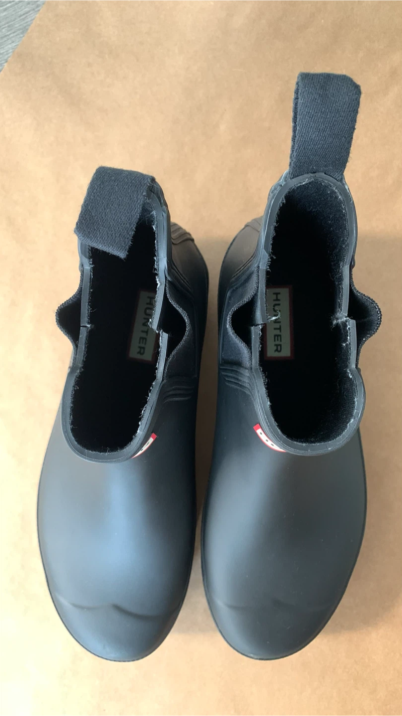 Hunter Chelsea Boots Black, size US8 - photo 5