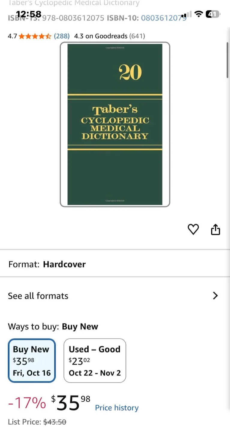 Taber's Cyclopedic Medical Dictionary Edition 20 - photo 3