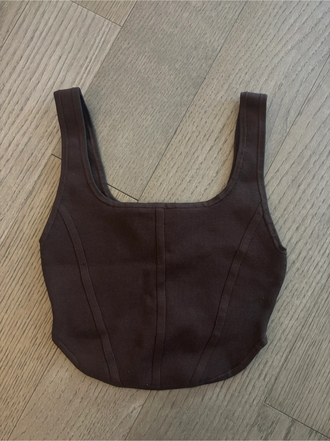 MOVING SALE - Babaton Brown Corset Tank Top