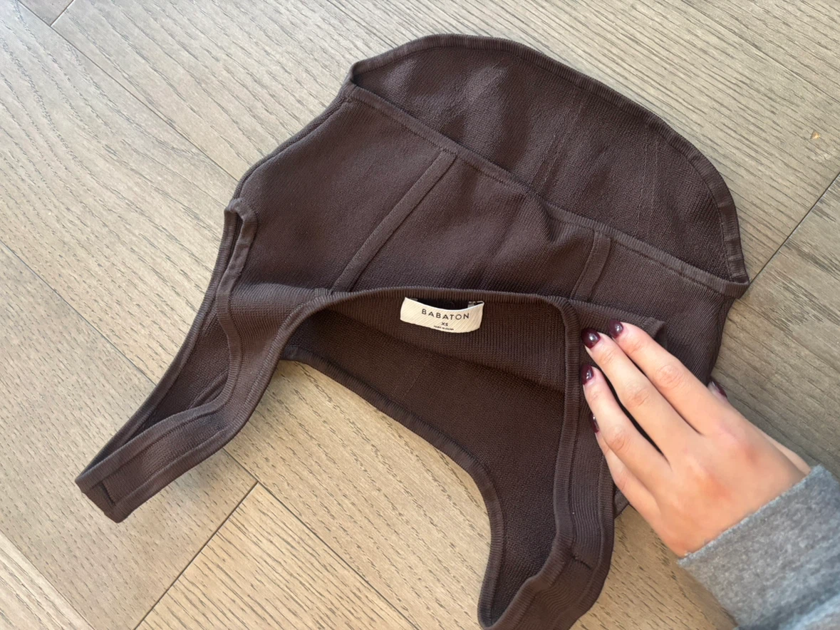 MOVING SALE - Babaton Brown Corset Tank Top - photo 2