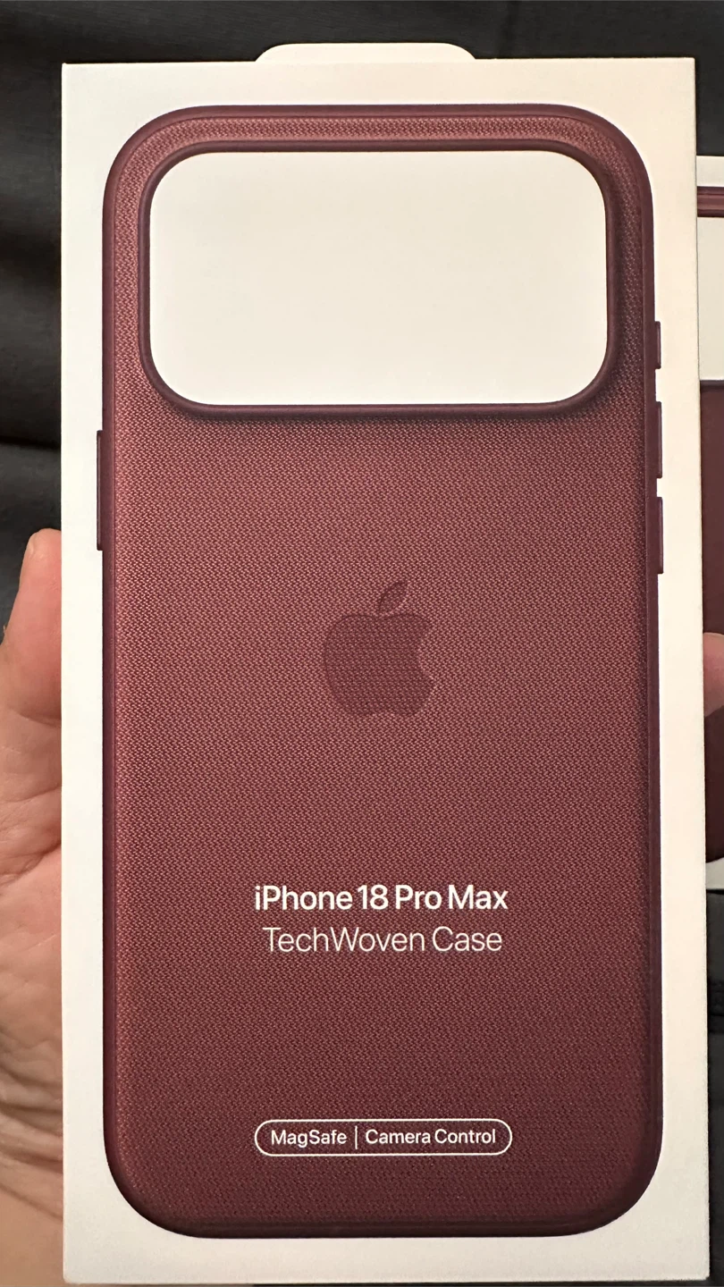[BNIB] Official Apple iPhone 18 Pro Max TechWoven Case - photo 2