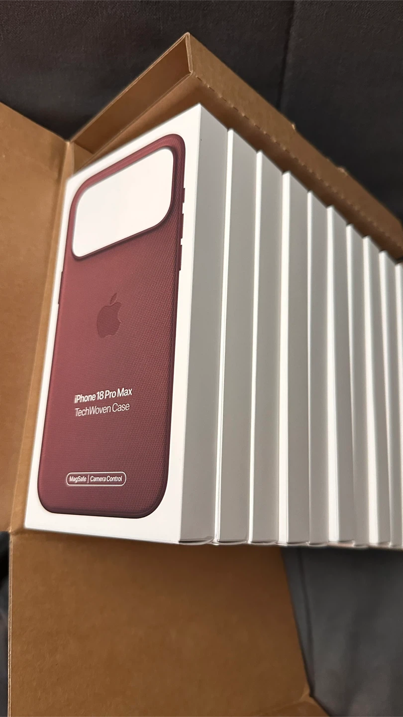 [BNIB] Official Apple iPhone 18 Pro Max TechWoven Case - photo 3