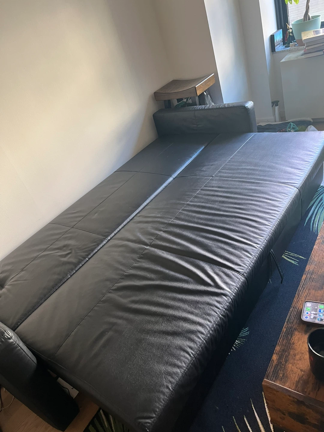 IKEA FRIHETEN Sleeper sofa, Bomstad black - photo 3