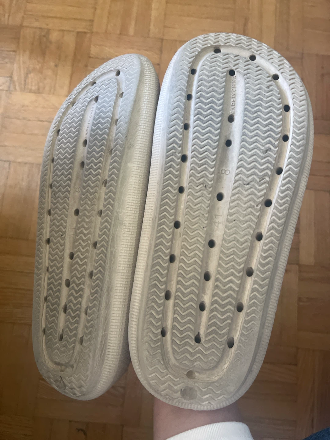 Unisex Foam Slide Sandals - Cream - photo 2