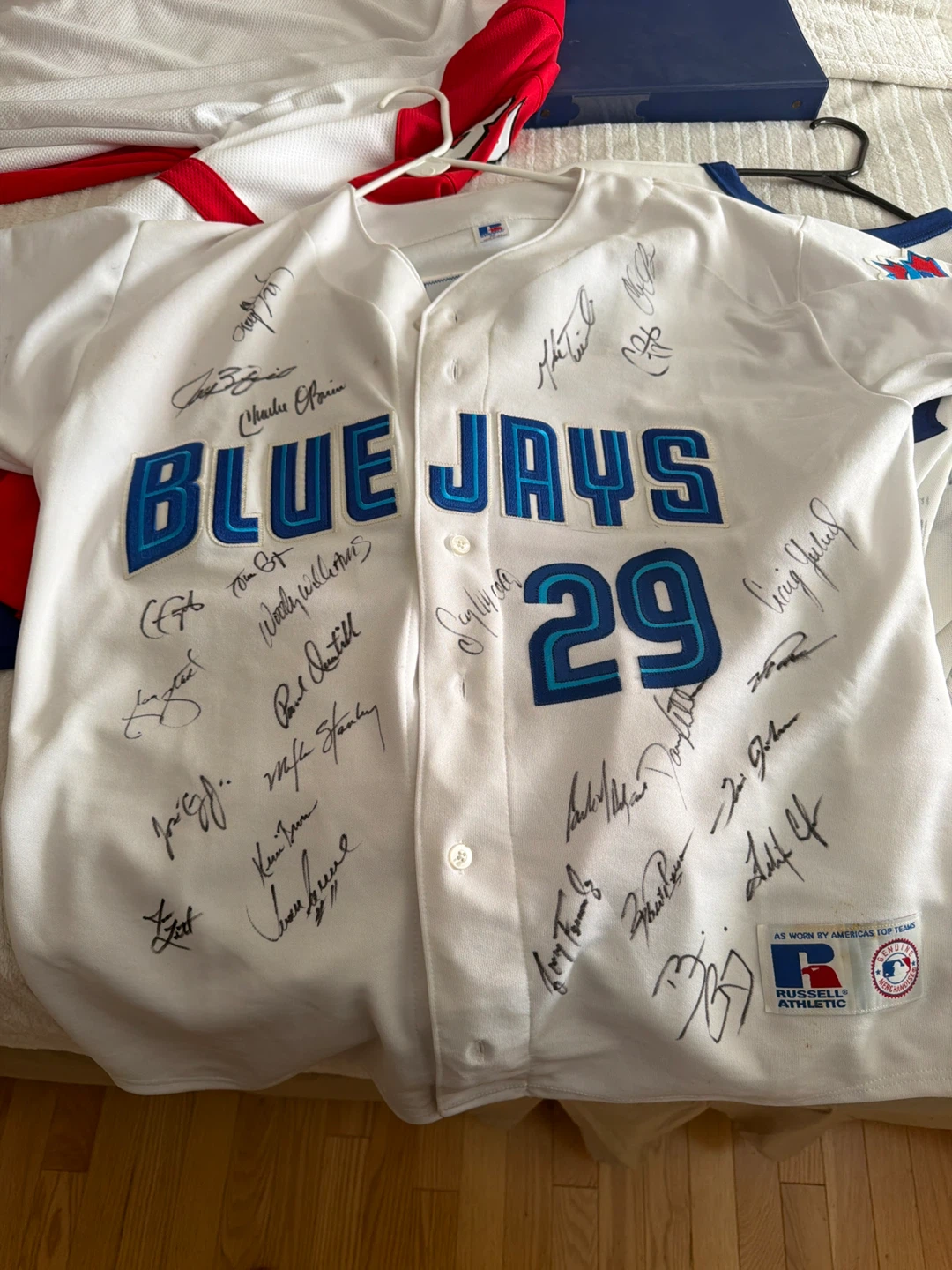Toronto Blue Jays Joe Carter Signed Jersey