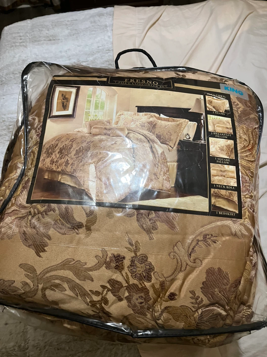 Fresno 7-Piece King Comforter Set
