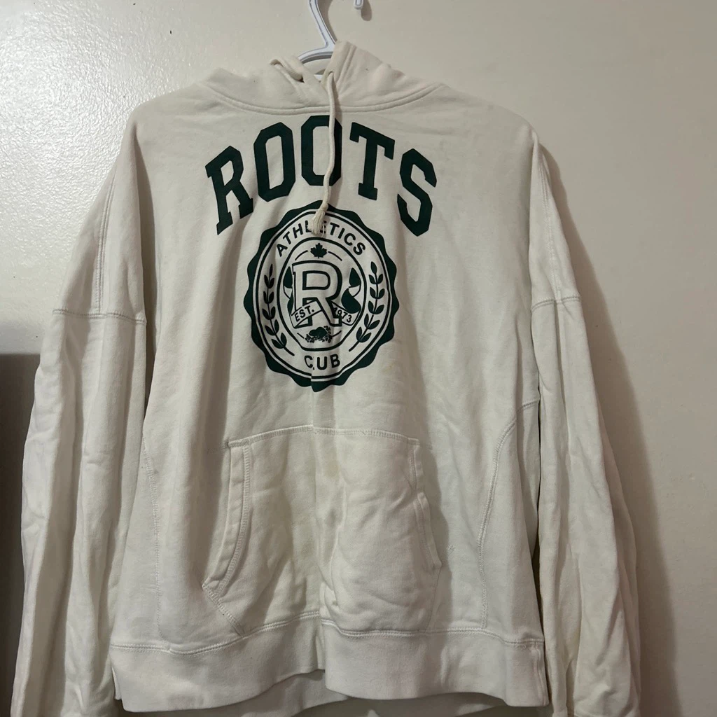 Roots Athletics Club Hoodie - White