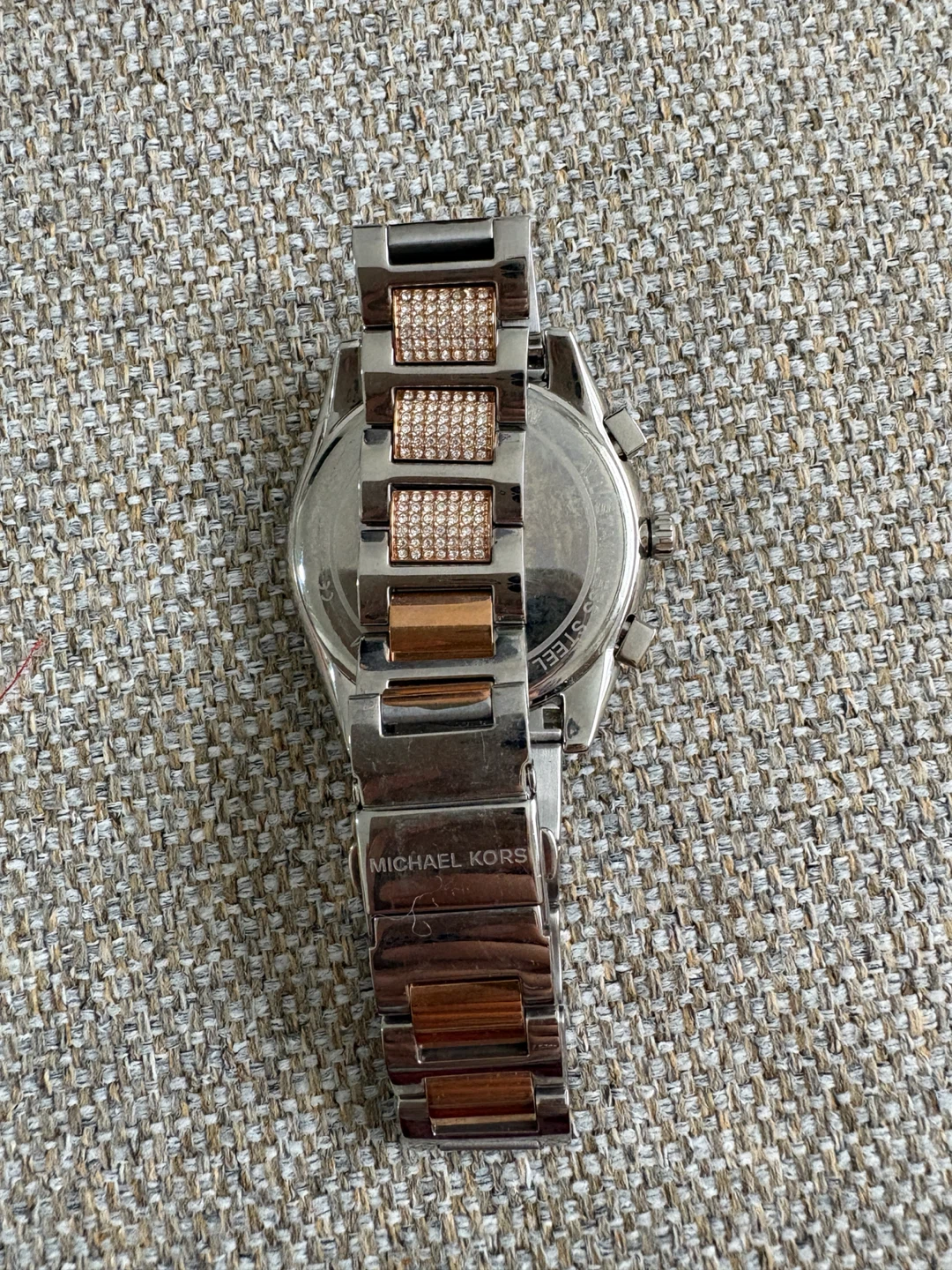 Michael Kors Janelle Chronograph Two-Tone Glitz Watch MK7098 - photo 4