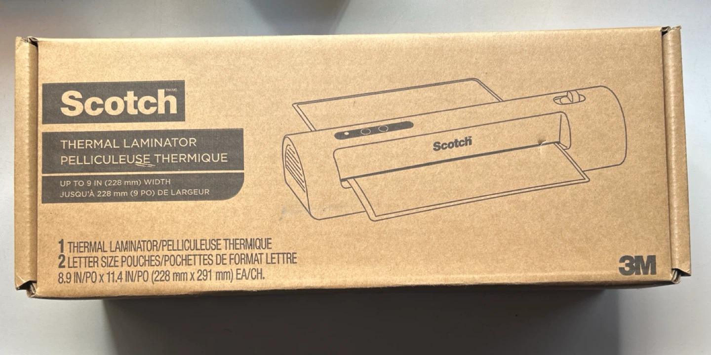 New Scotch Thermal Laminator