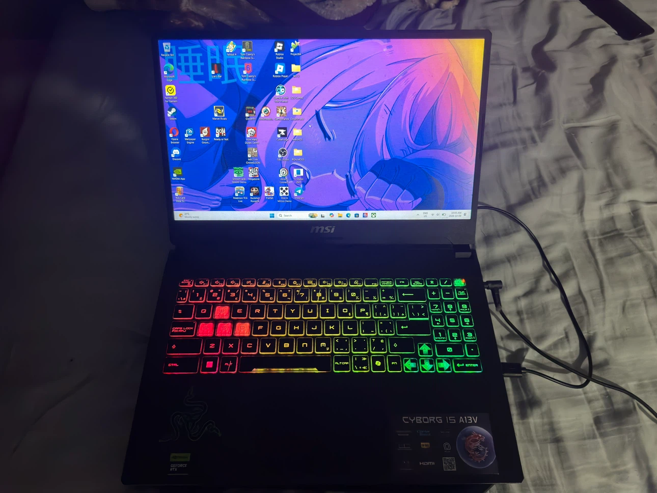 MSI Cyborg 15 A13V Gaming Laptop with Accessories - photo 5