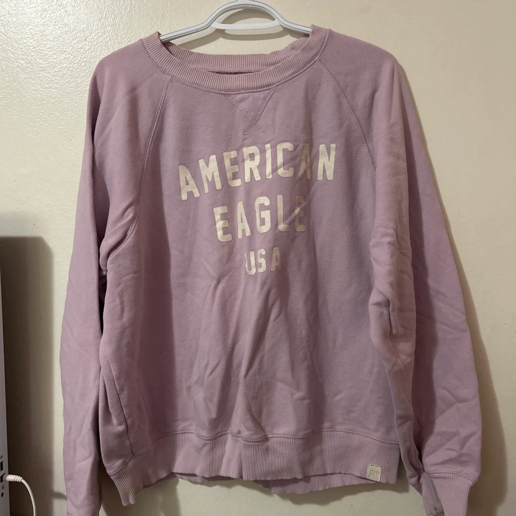 American Eagle Light Purple Sweatshirt