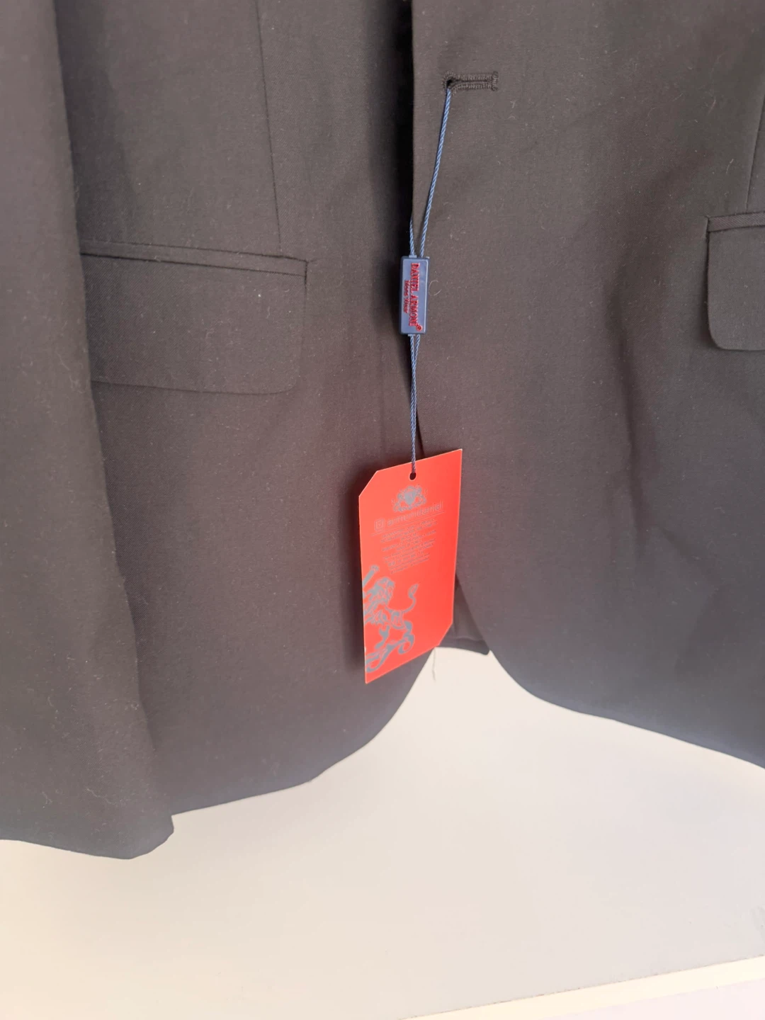 New Daniel Armoni Men's Black Blazer - photo 2