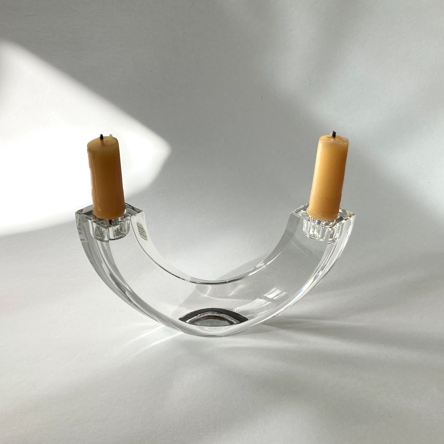 Vintage Nachtmann "Marc Aurel" Crystal Candelabra