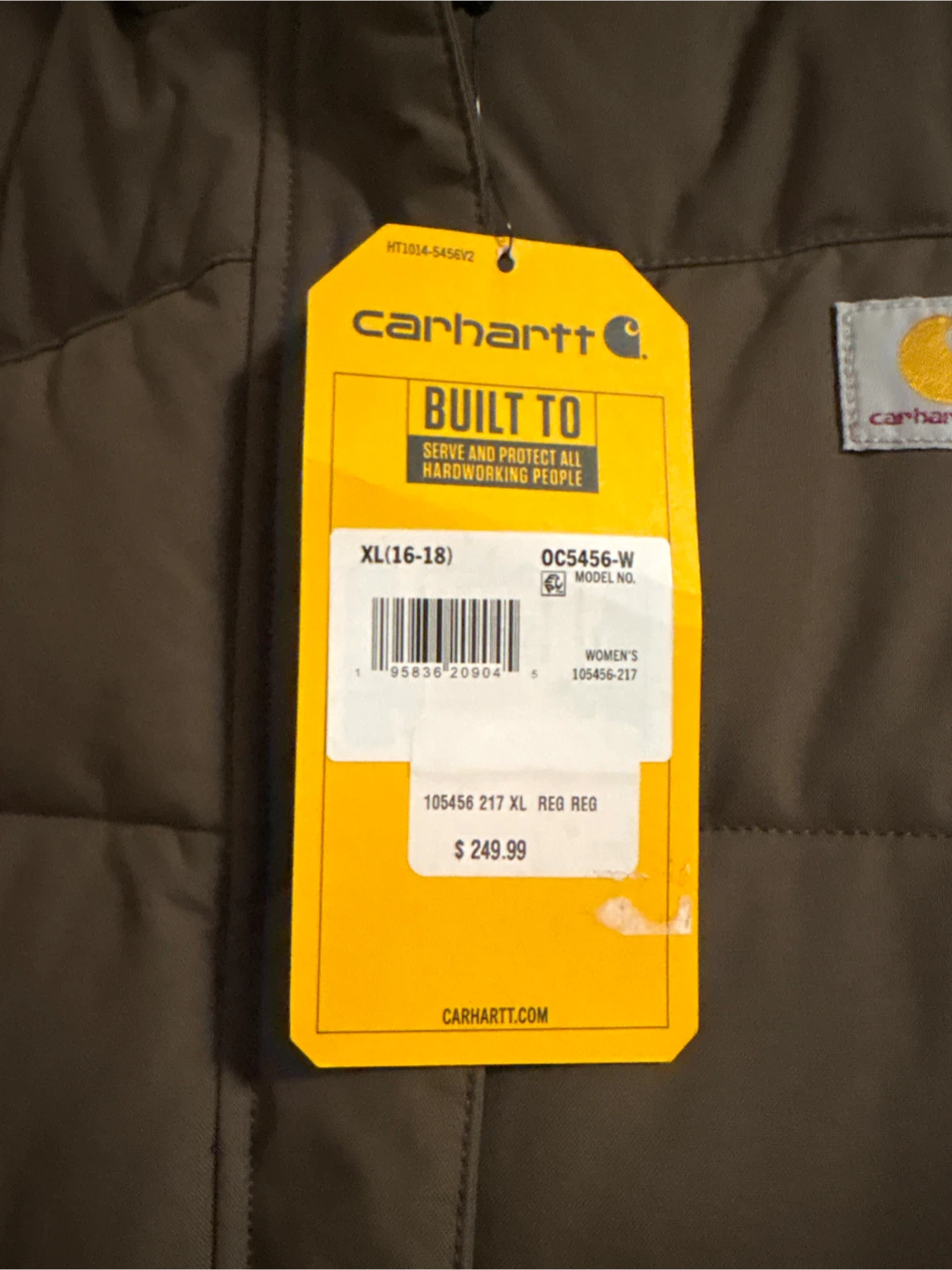 New Carhartt Women's Insulated Parka - photo 2