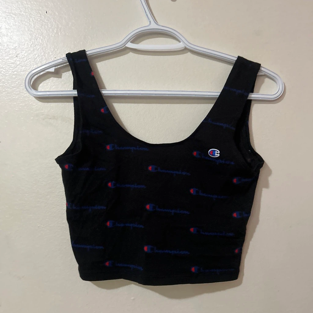 Champion Black Crop Top - photo 2