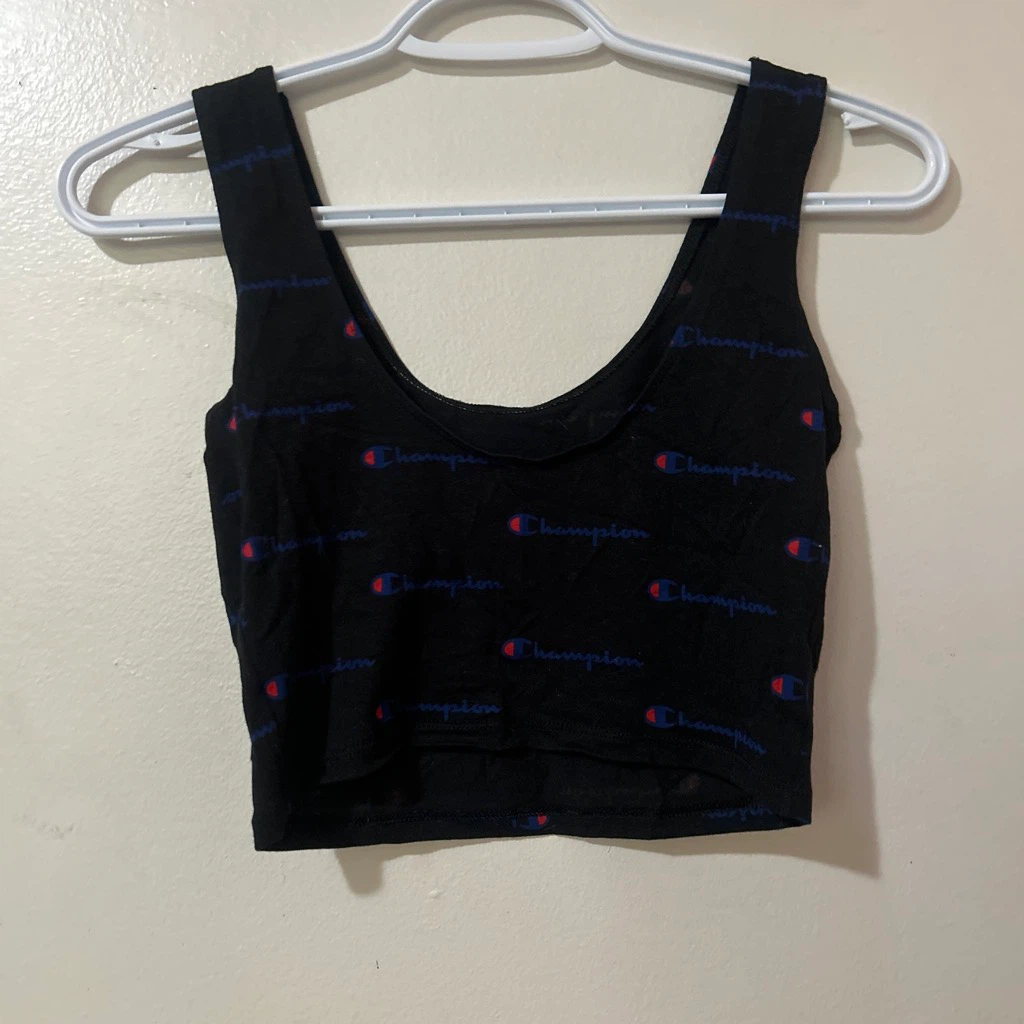 Champion Black Crop Top - photo 3