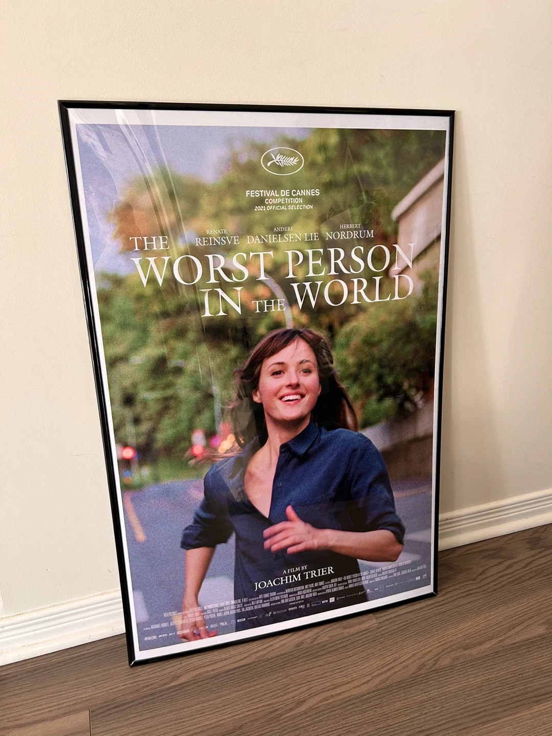 “The Worst Person in the World” Framed Movie Poster