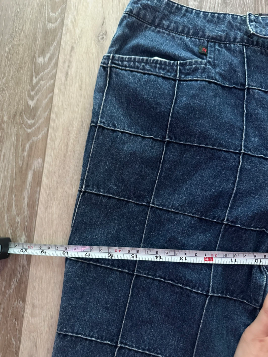 VINTAGE RALPH Ralph Lauren Quilted Pattern Denim Jeans - photo 4