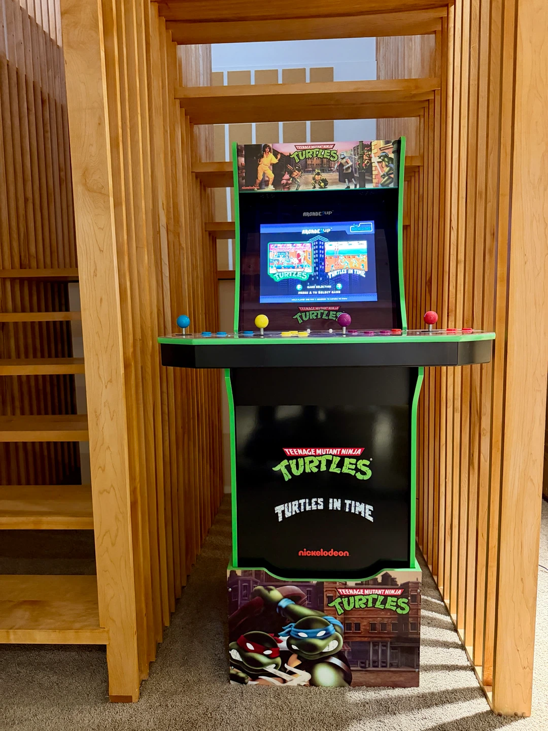 Arcade1Up Teenage Mutant Ninja Turtles Arcade Cabinet - photo 2