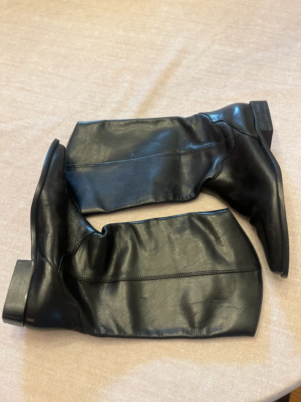 Black Leather Boots