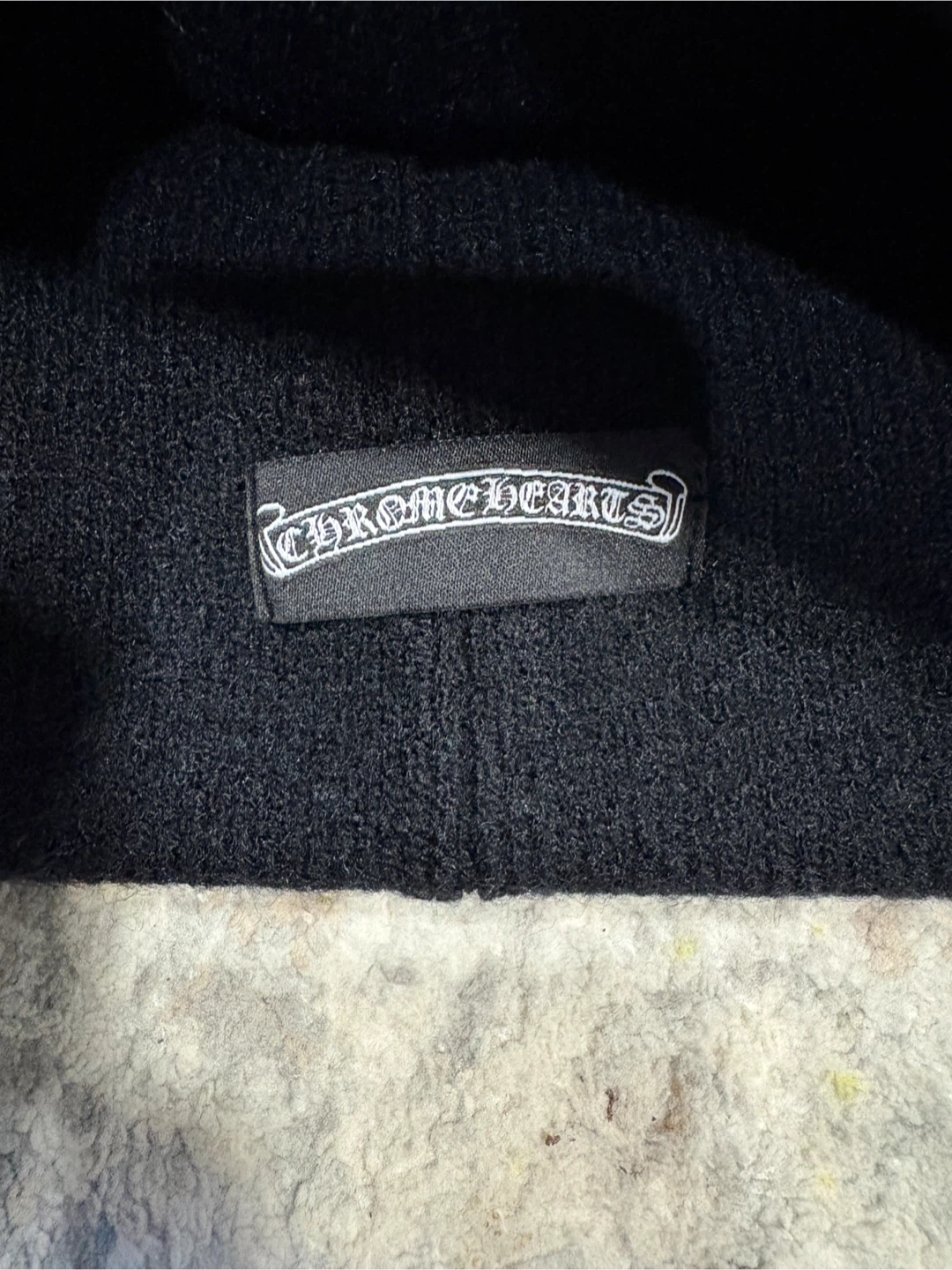 Chrome Hearts Black Beanie - photo 3