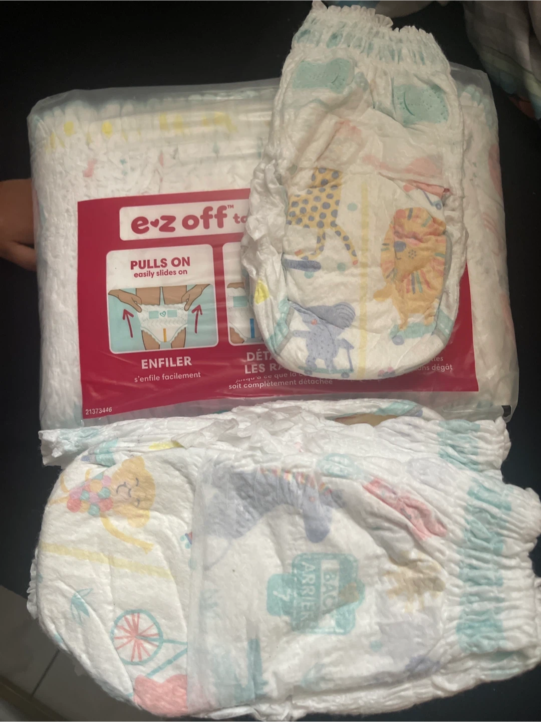 Pampers sizes 7