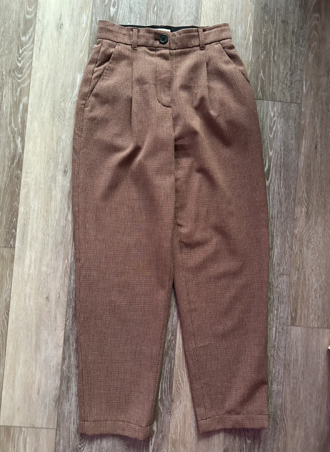 ARITZIA Little Moon Plaid Trousers Size 00