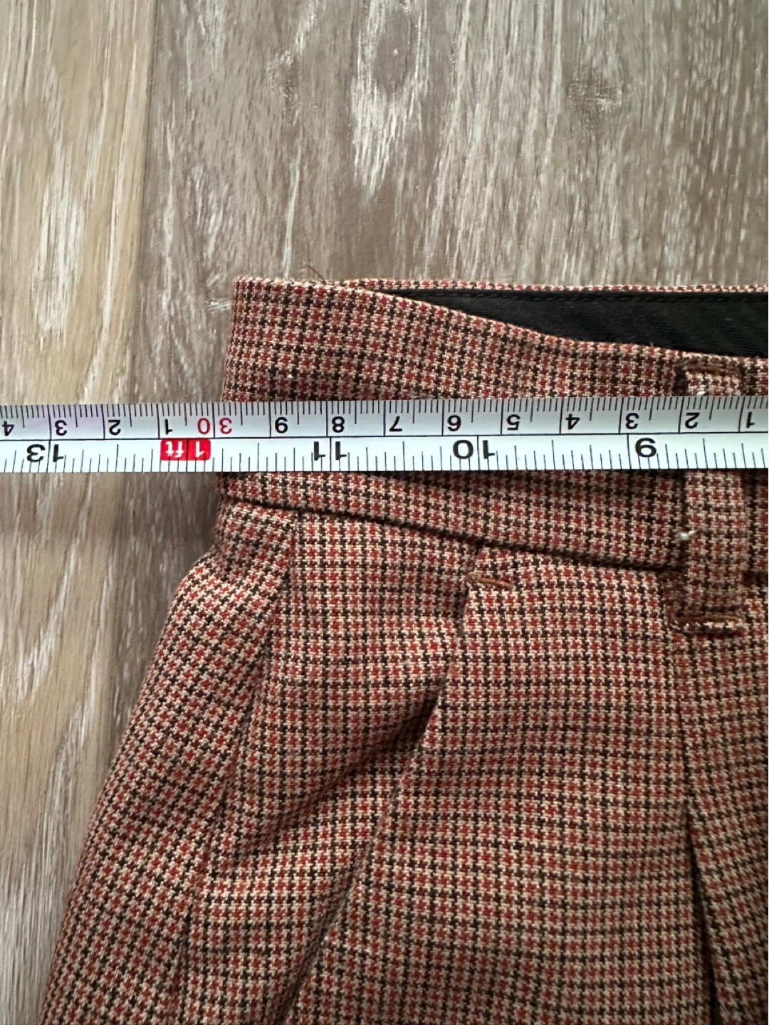ARITZIA Little Moon Plaid Trousers Size 00 - photo 4