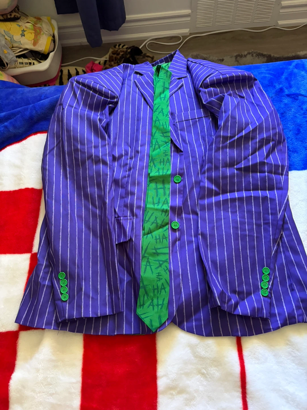 The Joker Suit Costume Adult XX-Large - photo 4