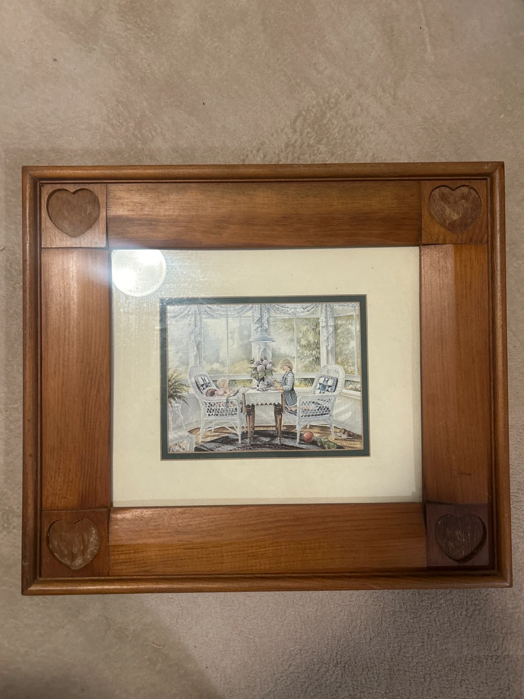 Trisha Romance “The Conservatory” Framed Print
