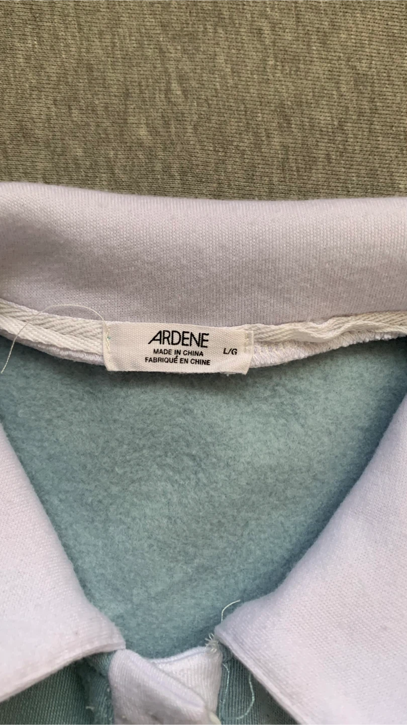 Ladies Tennis Club Collared Pullover - Size Large - photo 3