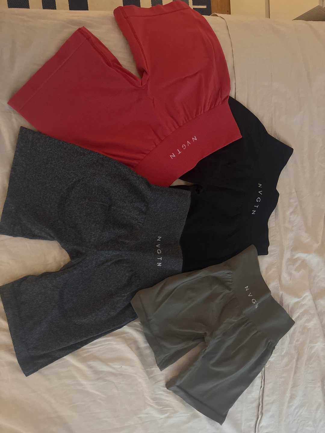 NVGTN Biker Shorts Set