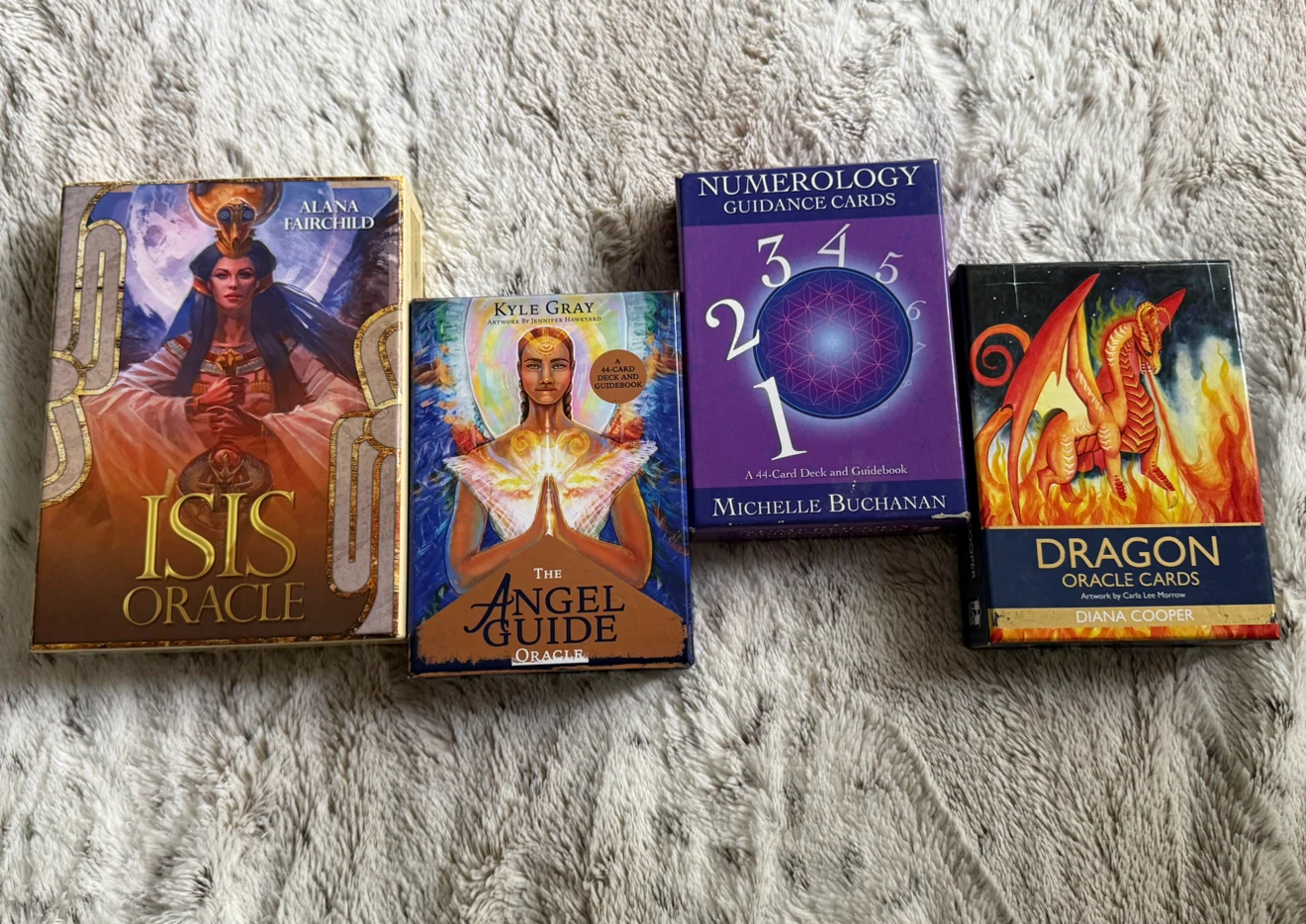 Set of 4 Oracle Card Decks