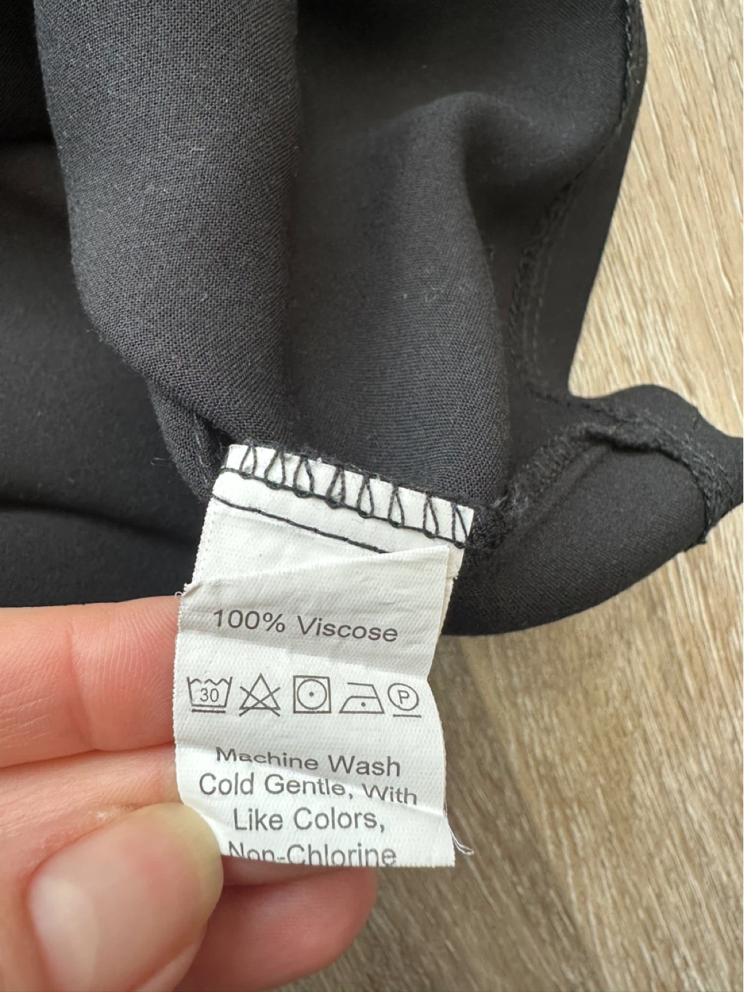 Black Pajama Button-Down Shirt - photo 5